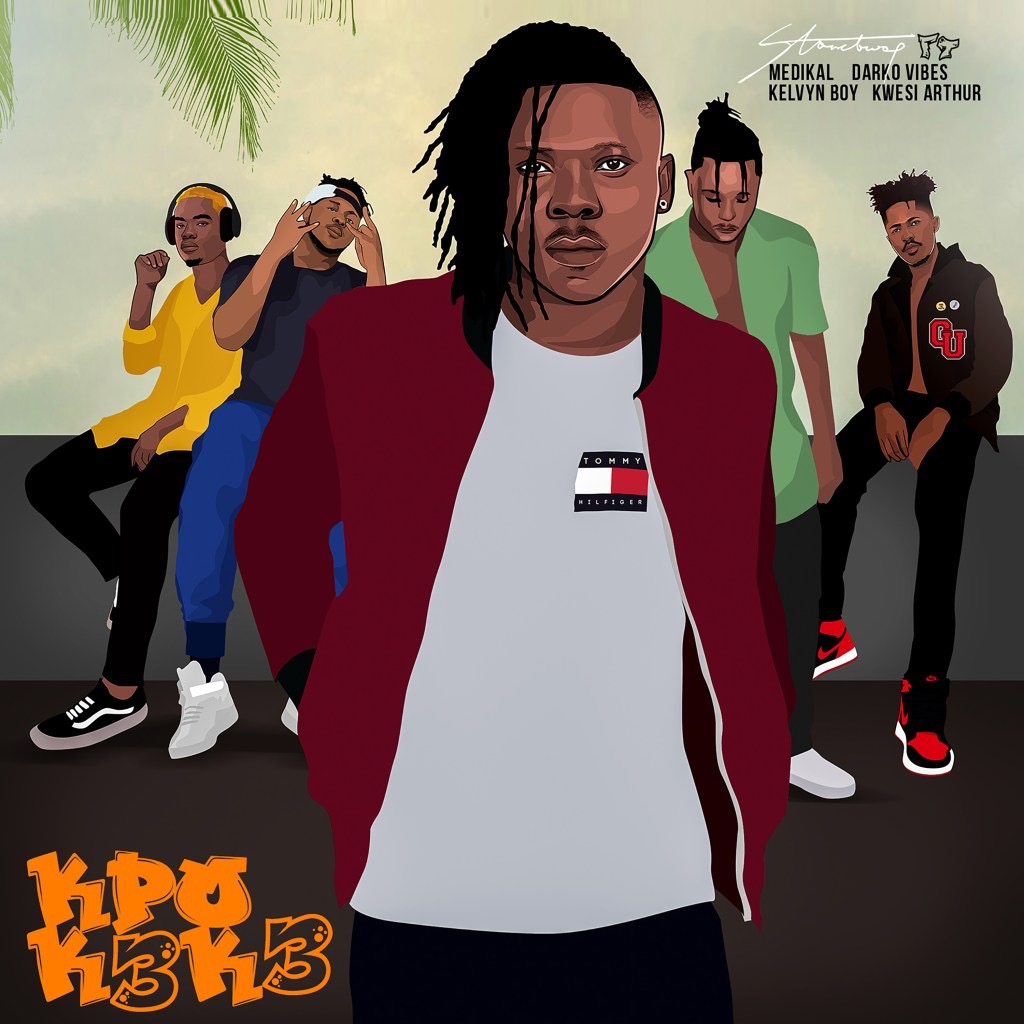 Stonebwoy ft. Medikal, DarkoVibes, Kelvyn Boy, Kwesi Arthur – "Kpo K3K3"