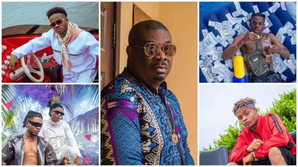 Don Jazzy, Rema, Korede Bello, DNA , Crayon