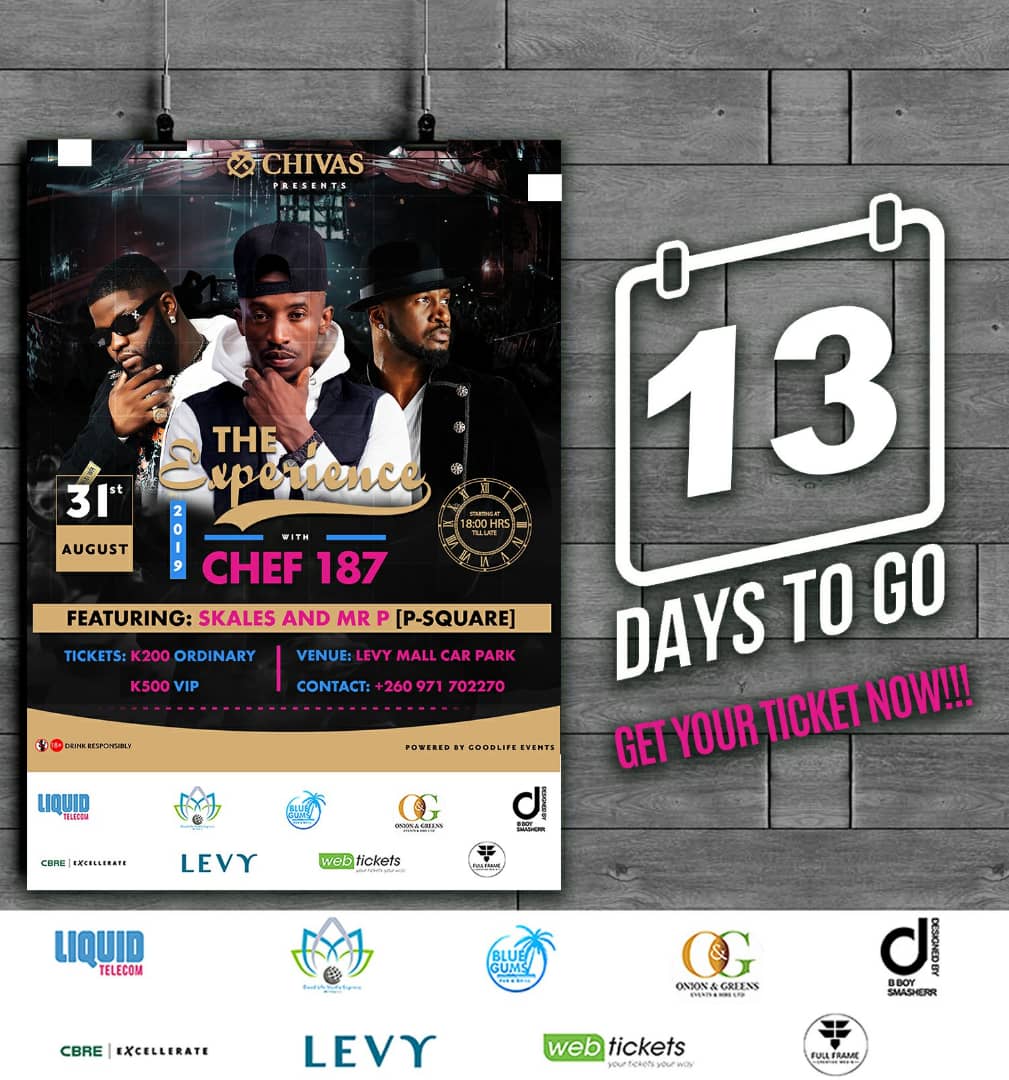 Chef 187, Mr P (Psquare) & Skales VIP Tickets Sold Out