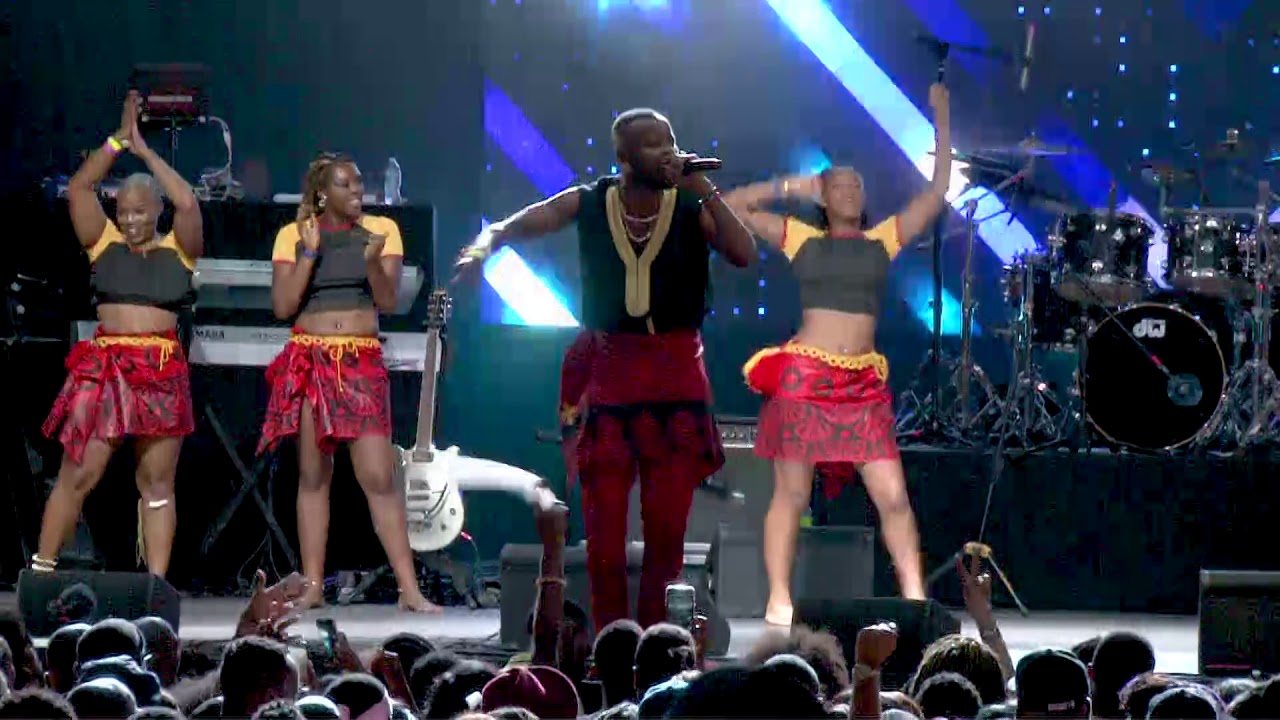 Eddy Kenzo's Full Performance At The Interswitch One Africa Music Fest New York 2019.