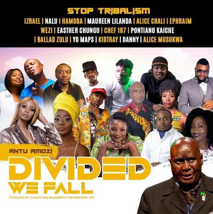 DOWNLOAD Izrael, Yo Maps, Chef 187, Esther Chungu ft. V/A - "Divided We Fall" #StopTribalism Video
