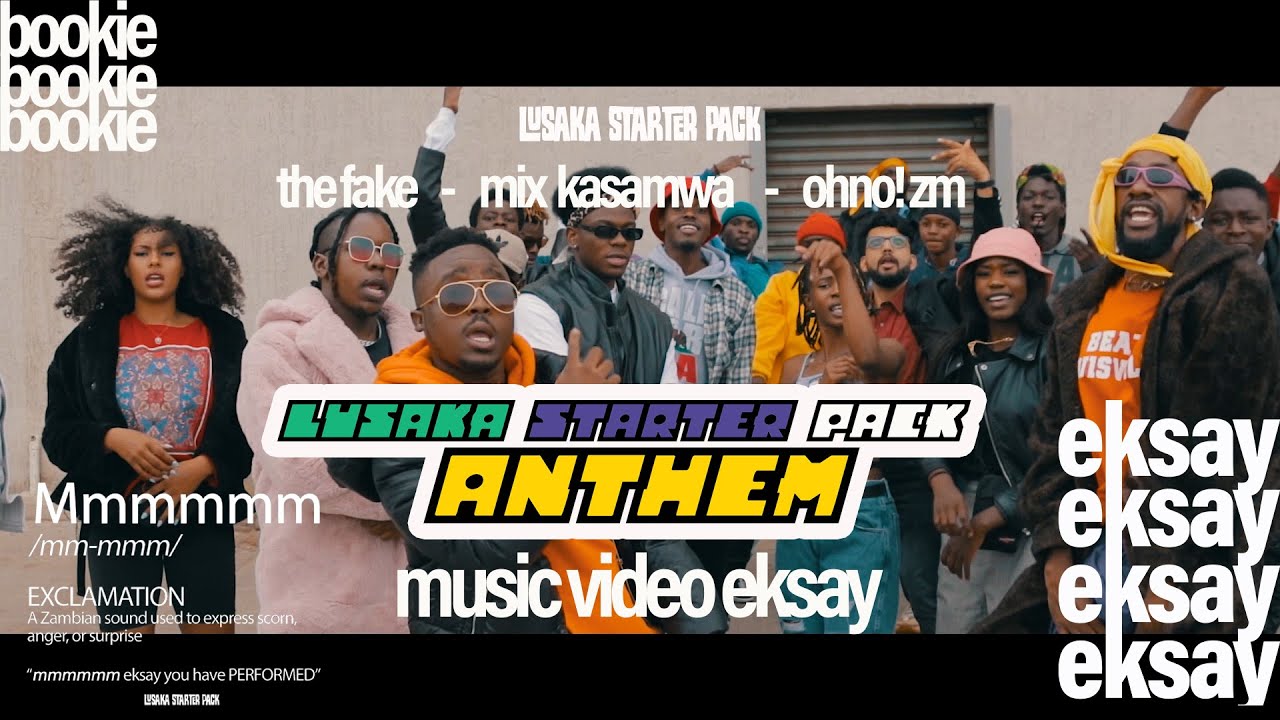 Mix Kasamwa Ft. The Fake X Ohno Zm – “Lusaka Starter Pack Anthem (BOOKIE)” Music Video