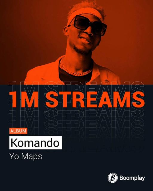 Yo Maps Becomes The First Zambian Artist To Hit 1 Million Album Streams On Boomplay In Three Days